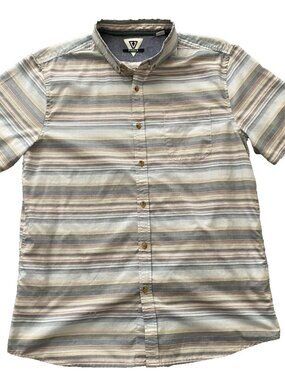 VISSLA Short Sleeve Button Up Shirt